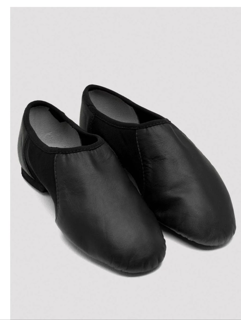 BLOCH NEOFLEX SLIP-ON JAZZ SHOE DANCEWEAR WOMEN'S SIZE 8.5 S0495L BLACK LEATHER